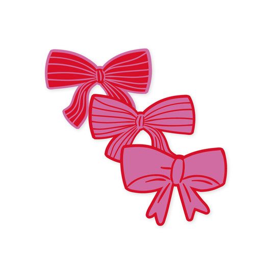 Sticker | Strikken Roze | 3 stuks