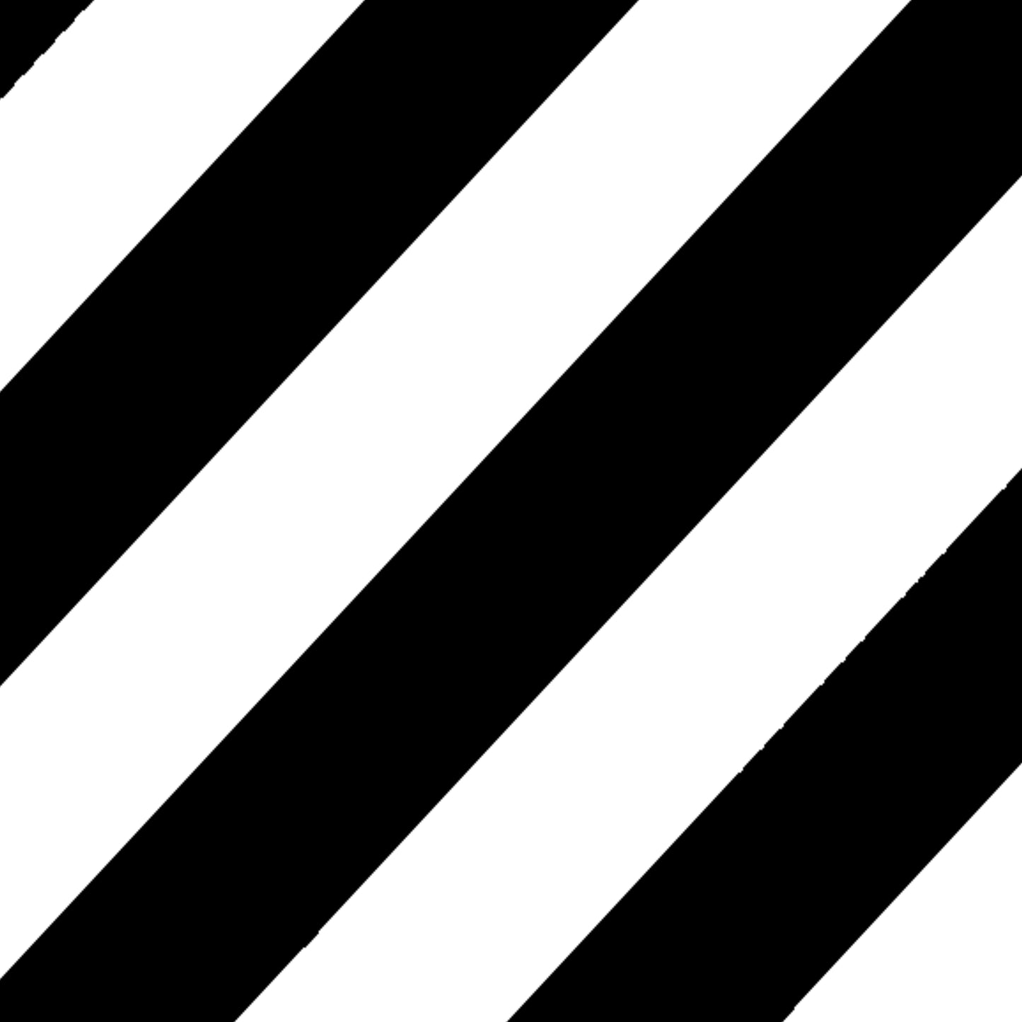Inpakpapier 70 CM | Stripes Zwart Wit | 2 M