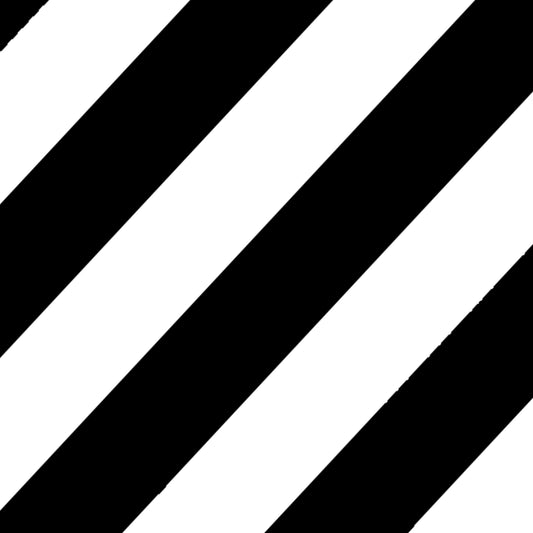 Inpakpapier 70 CM | Stripes Zwart Wit | 2 M