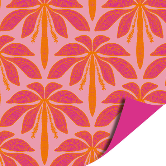 Inpakpapier 70 CM | Sunset Palms | 2 M