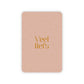 Veel Liefs | Goudfolie | Inclusief Envelop