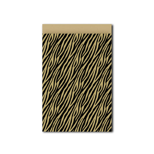 Cadeauzakje | Zebra Kraft | 5 stuks