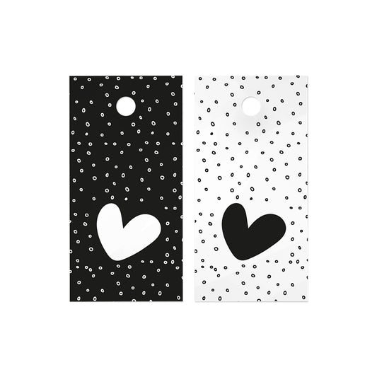 Cadeau Label | Heart & Dots | 1 stuk