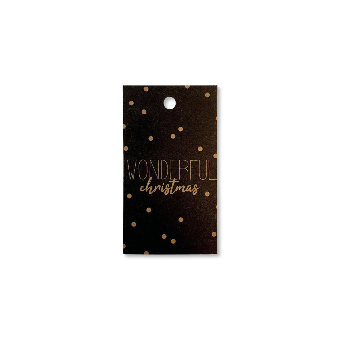 Cadeau Label | Wonderful Christmas | 1 stuk