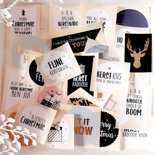 Verrassing | Stickers Kerst | 50 stuks