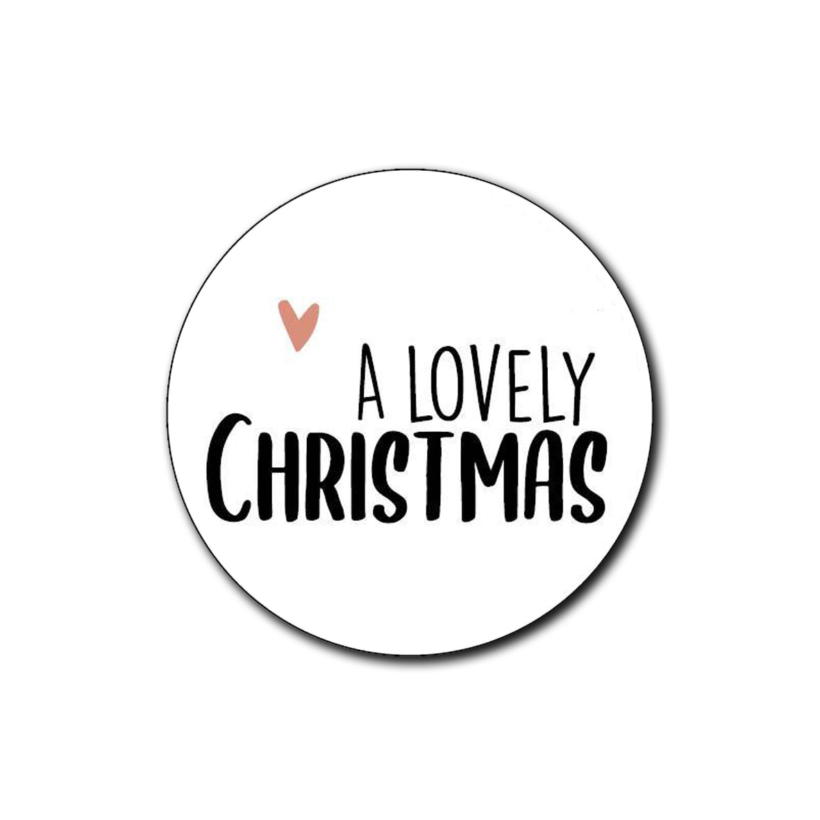Sticker | A Lovely Christmas | 5 stuks