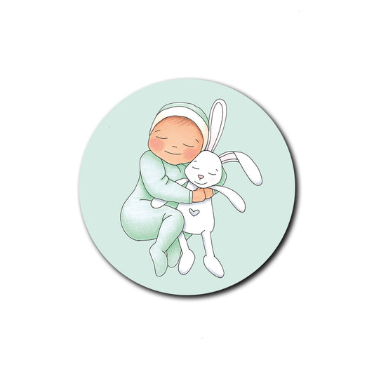 Sticker | Baby Knuffel | 5 stuks