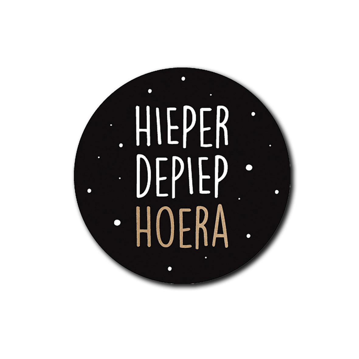 Sticker | Hieper De Piep Hoera | 5 stuks