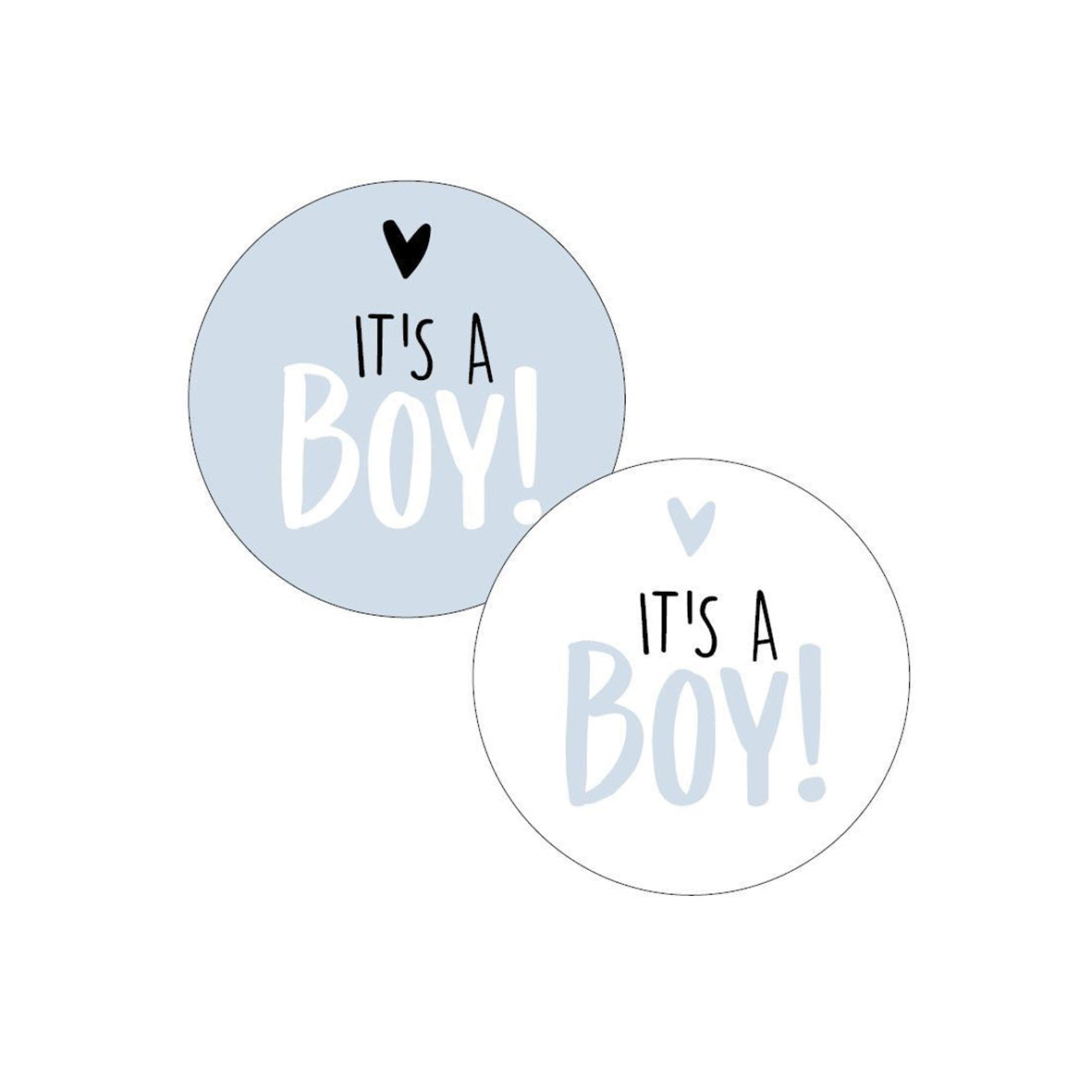 Sticker | It’s A Boy | 4 stuks