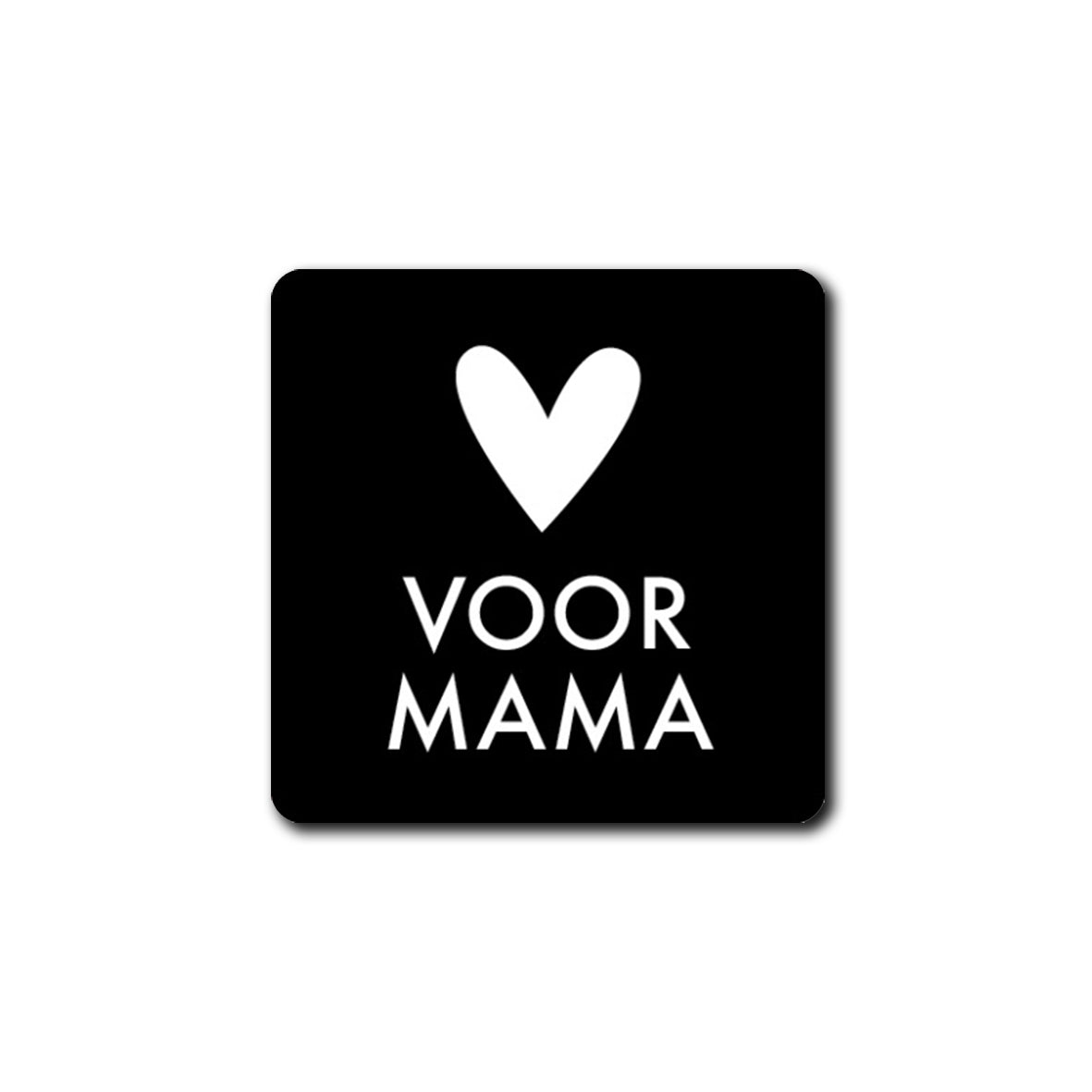 Sticker | Voor Mama | 5 stuks